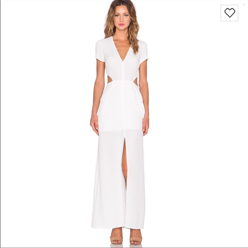 Lovers + Friends White Harper Dress